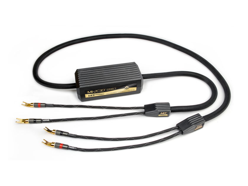 MIT 2C3D Level 1 speaker cables, 60% OFF,  NEW/DEMO 8ft pair, spades