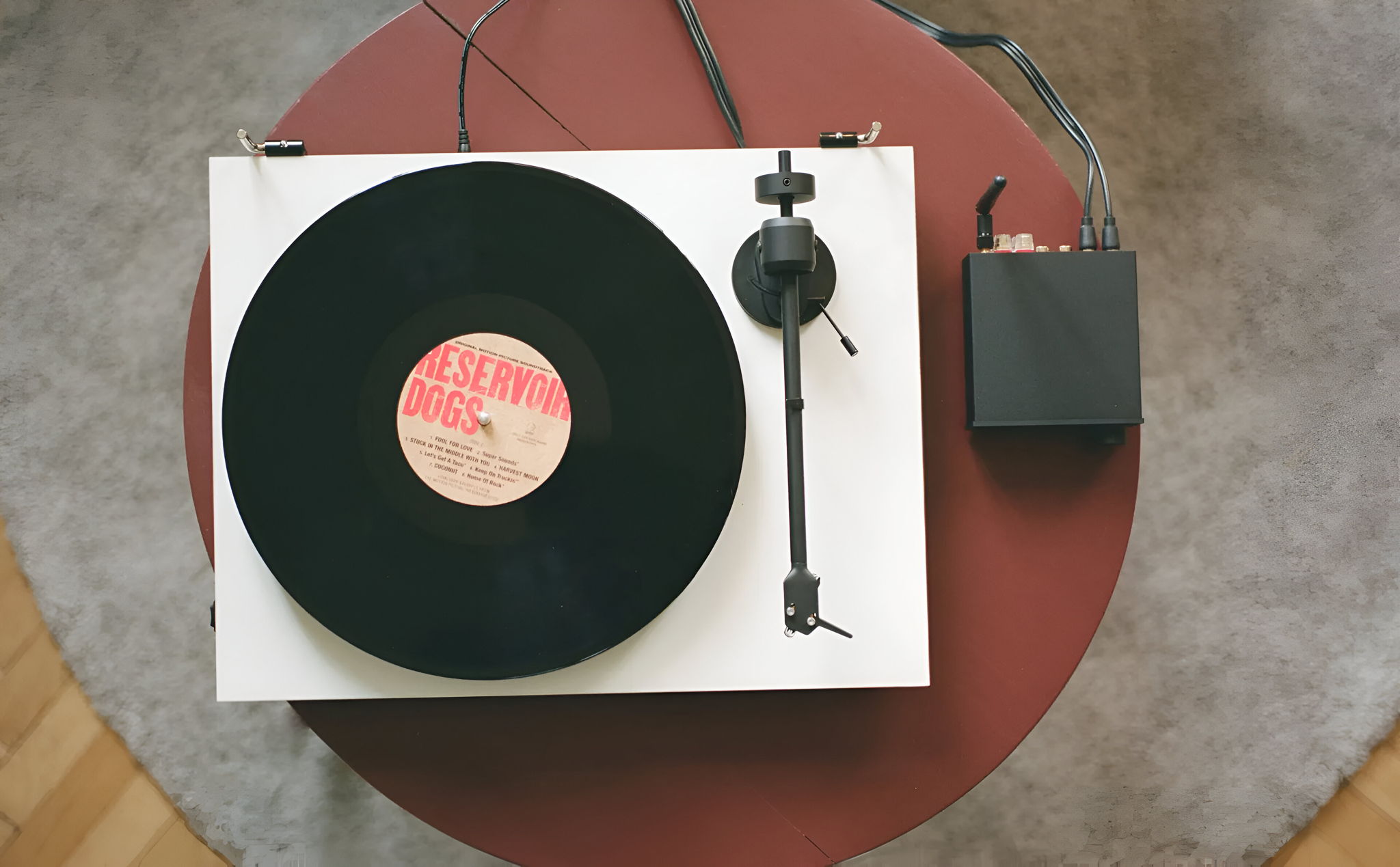 Pro-Ject E1 Phono Plug-N-Play Turntable with AT3600L Ca... 4