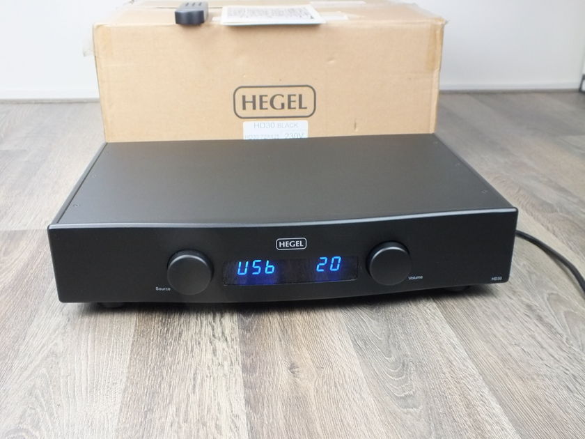 Hegel HD30 DAC D/A Convertor digital control centre