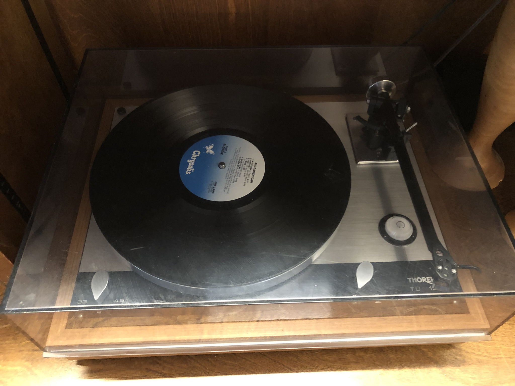 Ariel view of Thorens TT