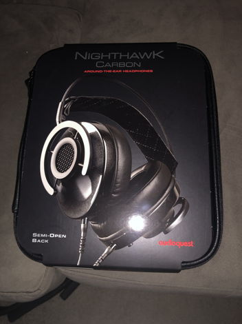AudioQuest Nighthawk  carbon  open box save $$$$