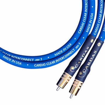Cardas Audio Clear Interconnect - RCA 1.0M B Stock