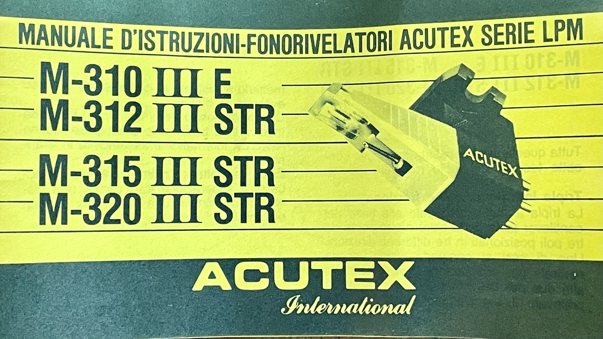 Acutex 312 STR cartridge 3