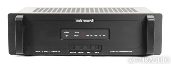 Audio Research DAC7 DAC; D/A Converter; DAC-7; Black; R...