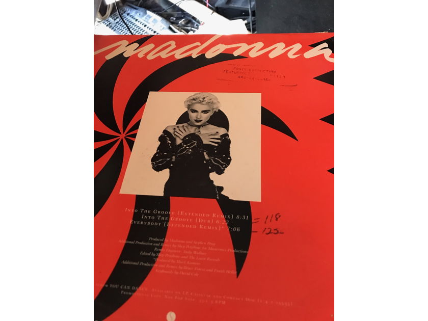 Madonna You Can Dance Vinyl LP HOLIDAY INTO THE GROOVE Madonna You Can Dance Vinyl LP HOLIDAY INTO THE GROOVE