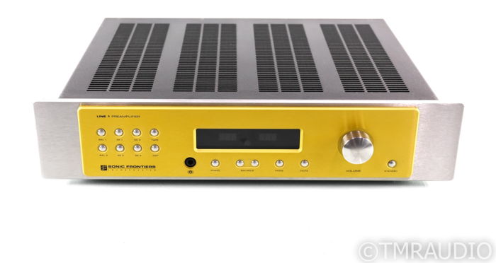 Sonic Frontiers Line 1 Stereo Tube Preamplifier; Gold; ...