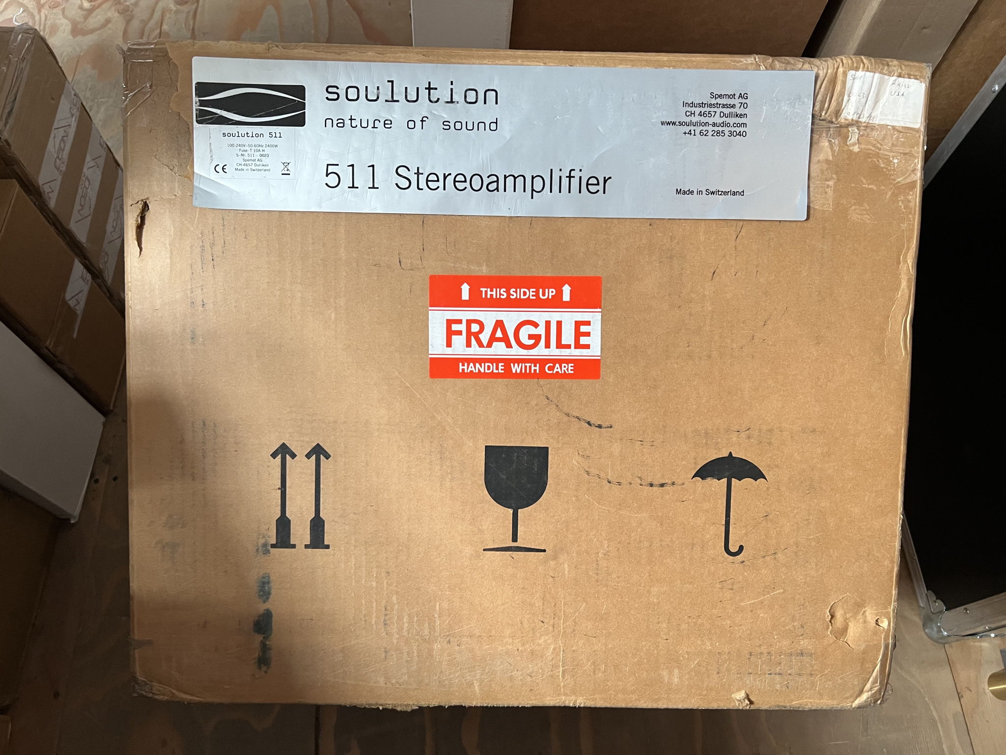 Soulution 511 Amplifier -- Very Good Condition (see pics!) 10