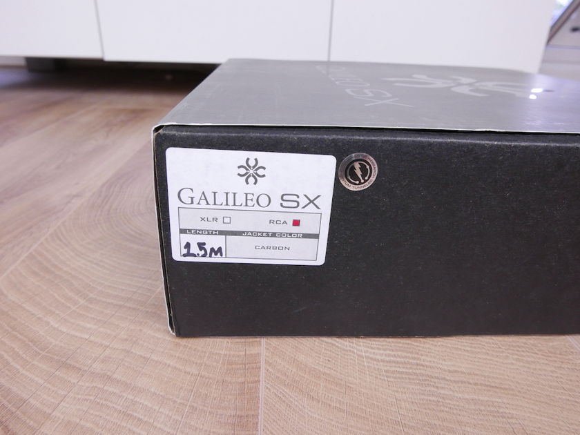 Synergistic Research Galileo SX highend audio interconnects RCA 1,5 metre