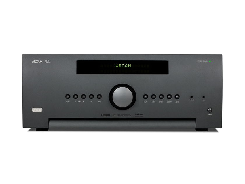 Arcam FMJ AVR850 AV Receiver (Black): EXCELLENT Demo; Full Warranty; 45% Off