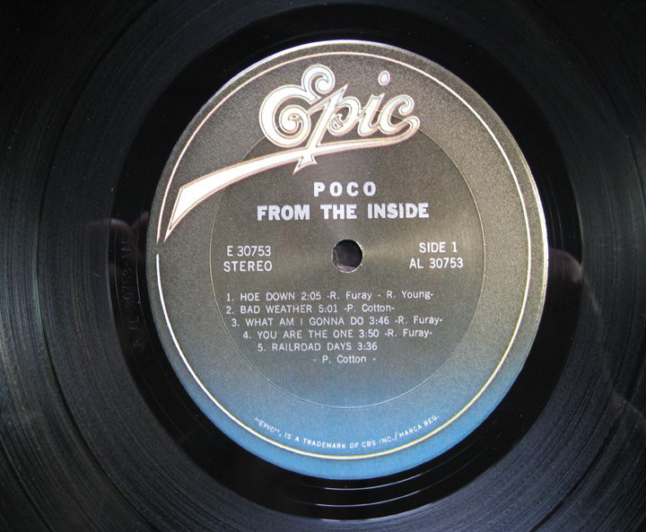 Poco - From The Inside 1979 EX ORIGINAL VINYL LP Epic E... 5