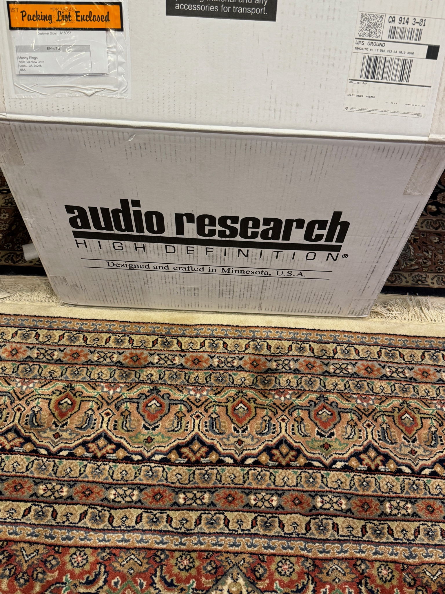 Audio Research  Reference 6SE 3