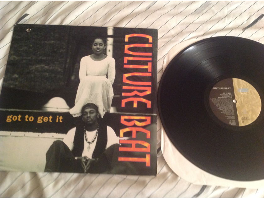 Culture Beat Got To Get It Sony 550 Music Records 12 Inch EP