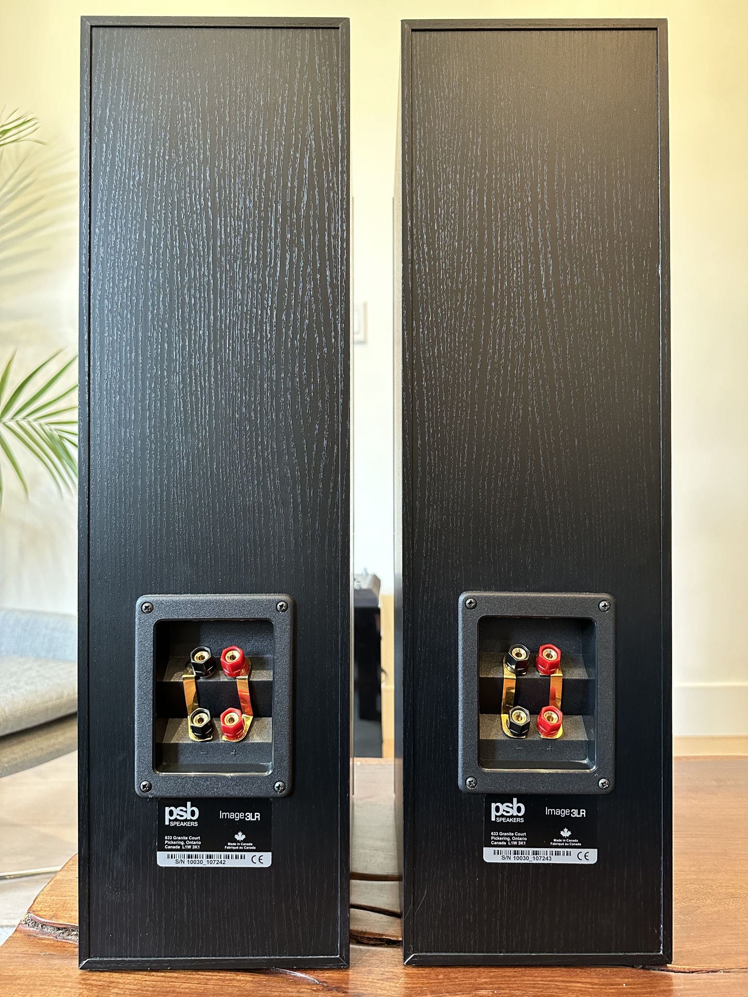 PSB Image 3lr Speaker Monitor Pair Full Range Bookshelf... 6