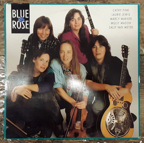 Blue Rose - Blue Rose 1988 NM Vinyl LP Sugar Hill Recor...