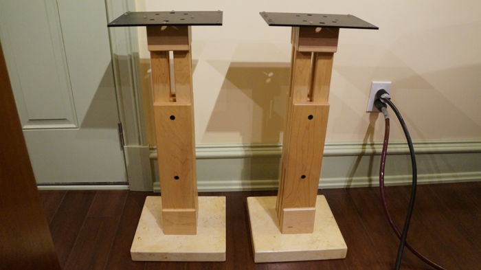 Core Audio Designs Maple Shade Monitor Stands
