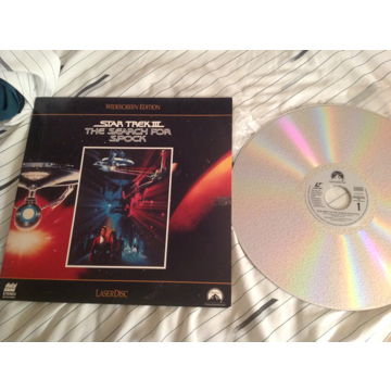 Star Trek III The Search For Spock Widescreen Laserdisc