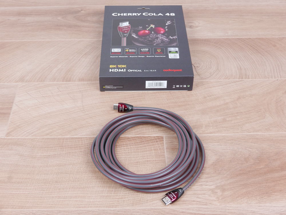 AudioQuest Cherry Cola 48 highend audio 8K-10K Active O...