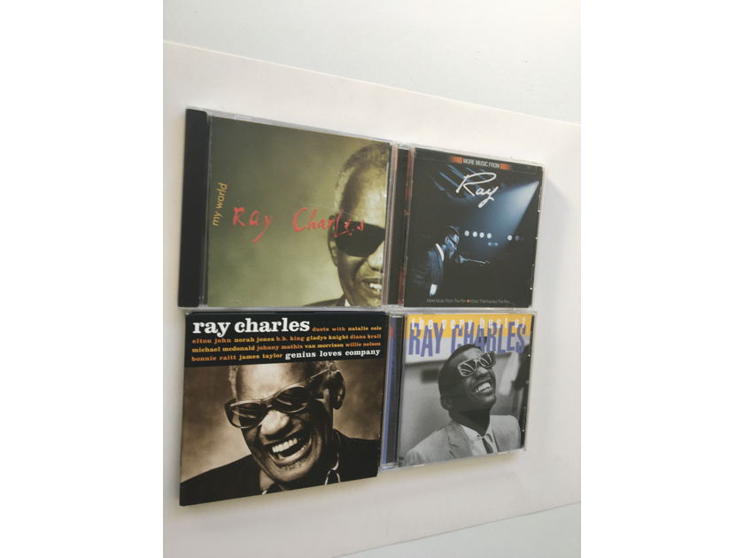 Ray Charles  Cd lot of 4 cds