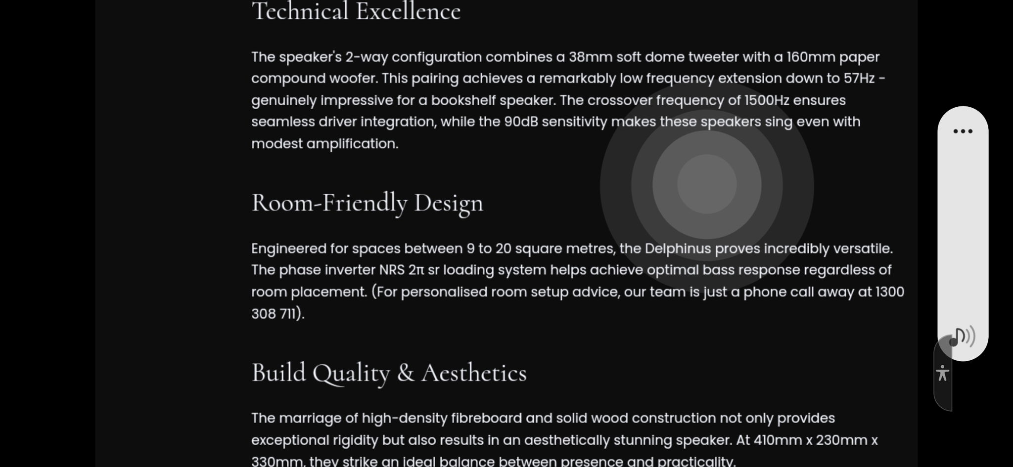 Chario DELPHINUS bookshelf speaker, incredible audiophi... 3