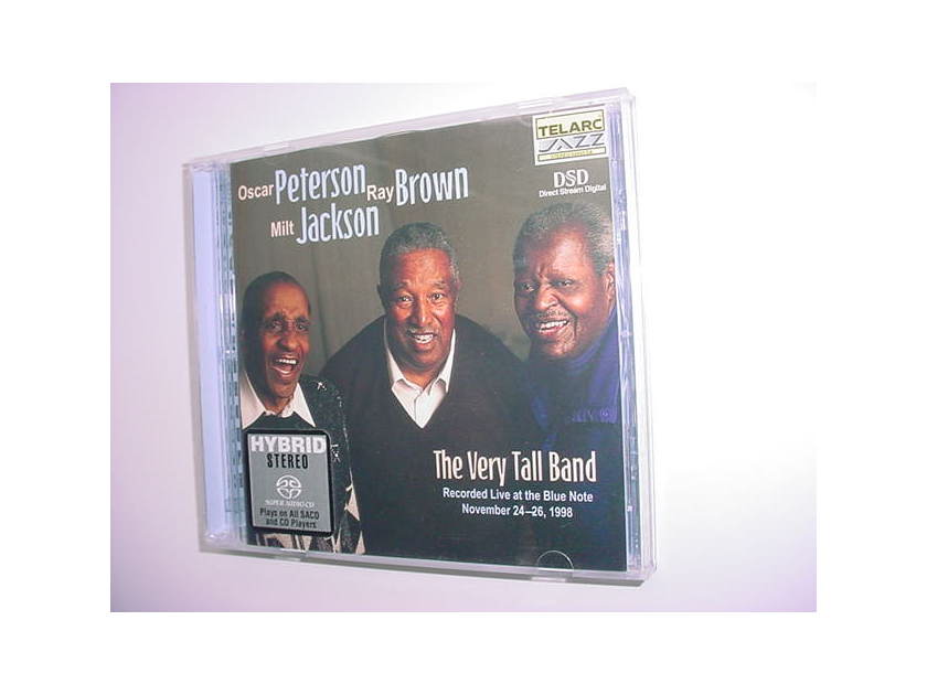 Audiophile SACD Surround DSD TELARC JAZZ Oscar Peterson Ray Brown Milt Jackson very tall band