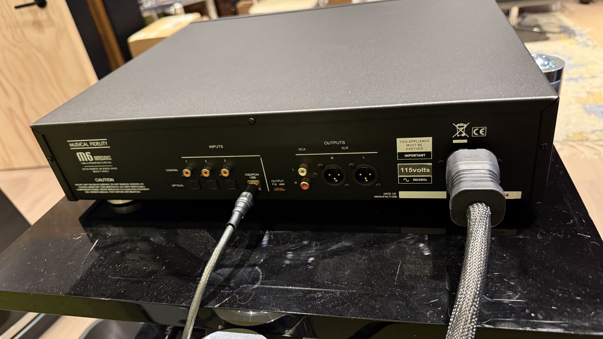 Musical Fidelity M6S DAC Digital Audio Converter in Bla... 9