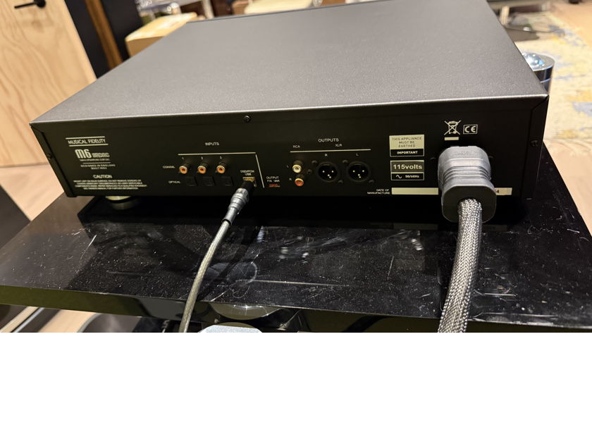 Musical Fidelity M6S DAC Digital Audio Converter in Black EXCELLENT