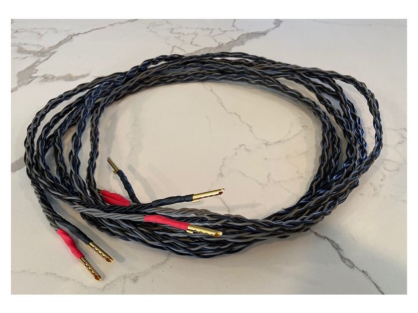 Kimber  4VS speaker cable 9ft pair with Z bananas