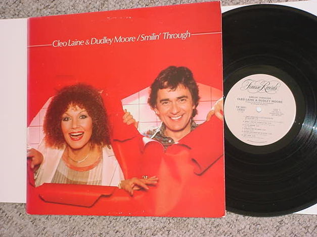 Cleo Laine & Dudley Moore lp record - Smilin Through ba...