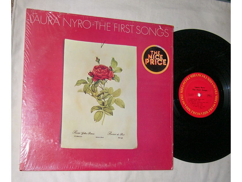 LAURA NYRO - THE FIRST SONGS - - RARE ORIG 1973 LP -  COLUMBIA PC 31610 - SHRINK