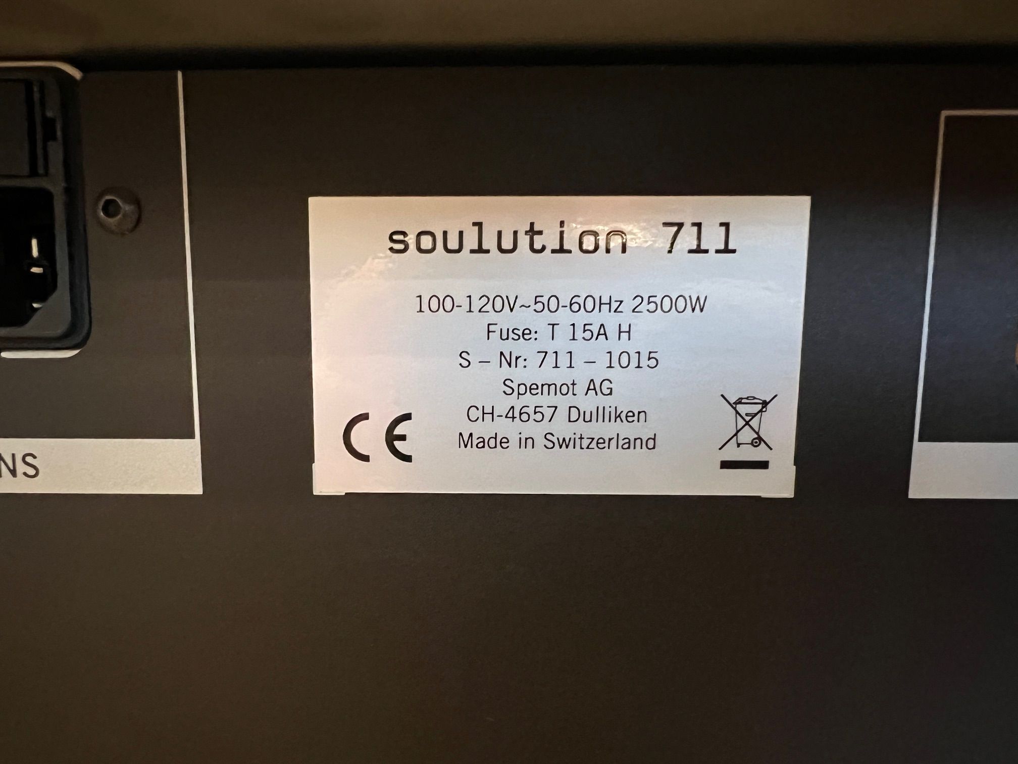 Soulution 711 Stereo Amplifier -- Very Good Condition (... 10