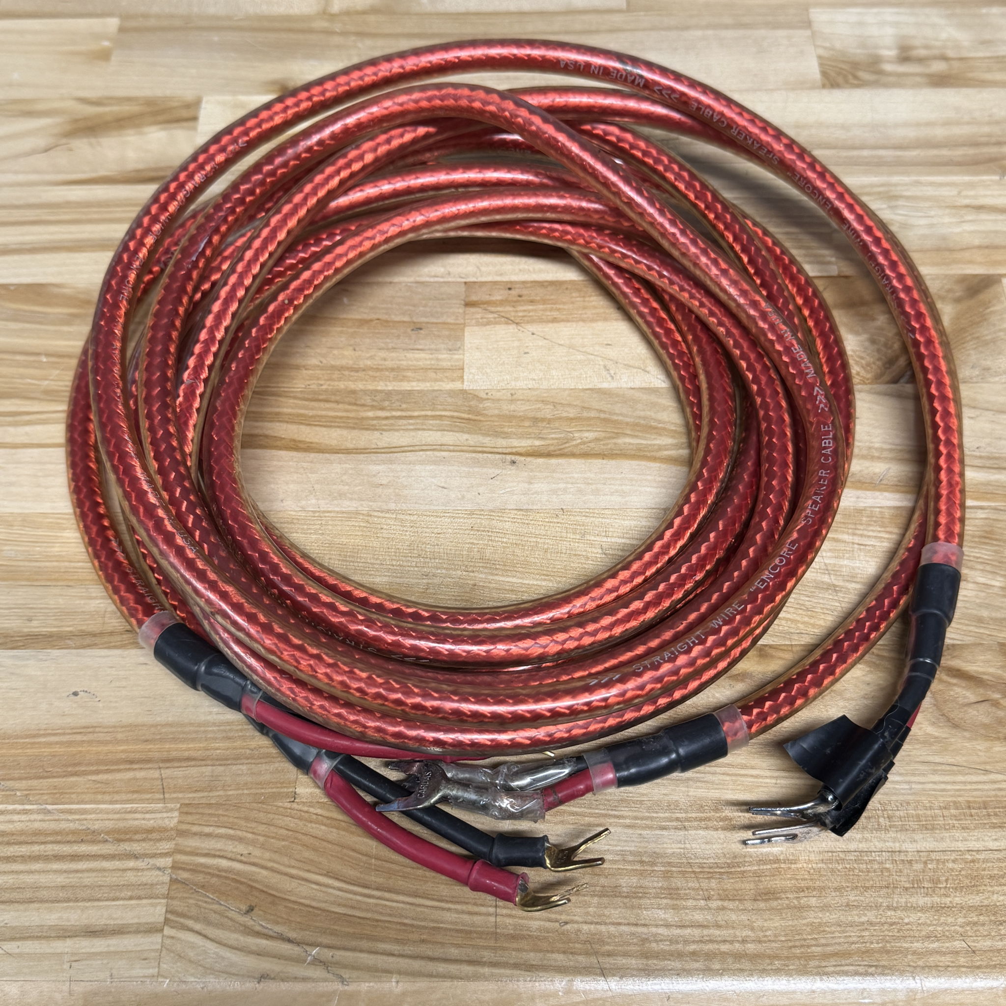 Straightwire Encore Speaker Cables – 3 Meters (Pair) 3