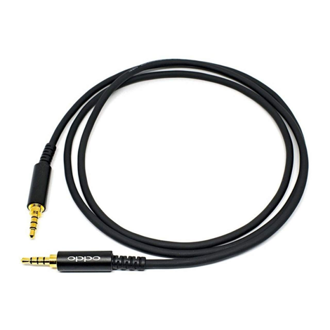 Oppo 6N OFC Balanced Heaphone Cable; For PM-3 Headphone...