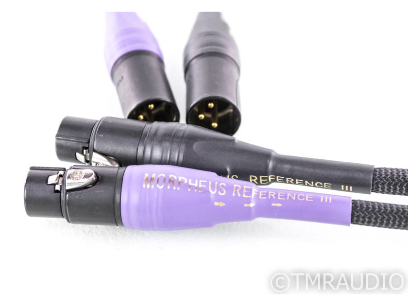 Silnote Morpheus Reference III (3) XLR Cables; 0.75m Pair Balanced Interconnects (21615)