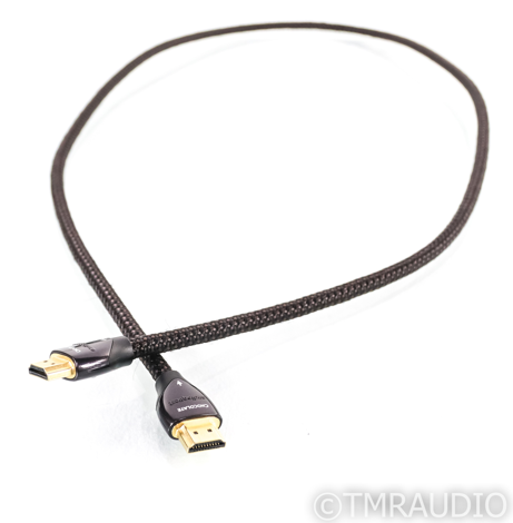 AudioQuest Chocolate HDMI Cable; 1m Digital Interconnec...