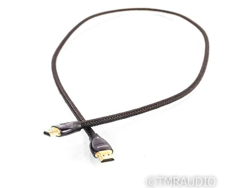 AudioQuest Chocolate HDMI Cable; 1m Digital Interconnect (35867)