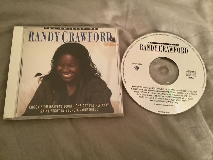 Randy Crawford Warner Brothers Records Japan Compact Disc  The Collection