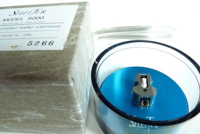 Shelter 5000 top MC phono cartridge med output