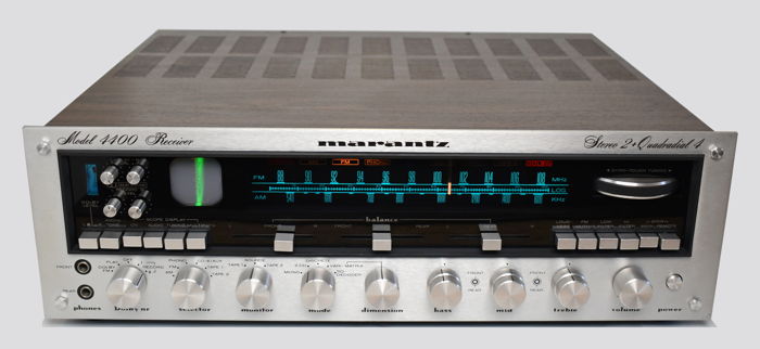 Marantz 4400 AM/FM Stereo MODIFIED TO 2-CHANNEL Receive...