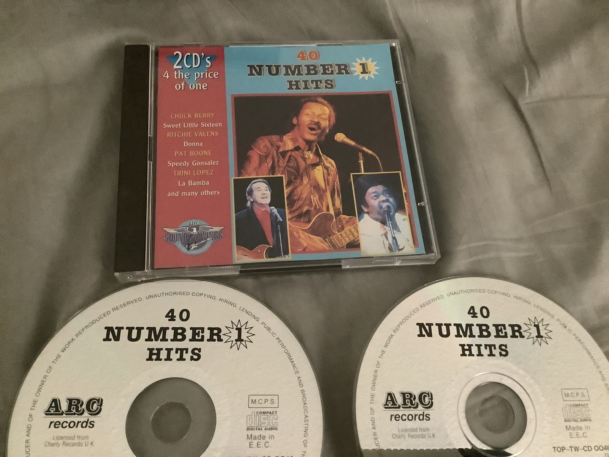 Various Artists 2CD Set 40 Number 1 Hits