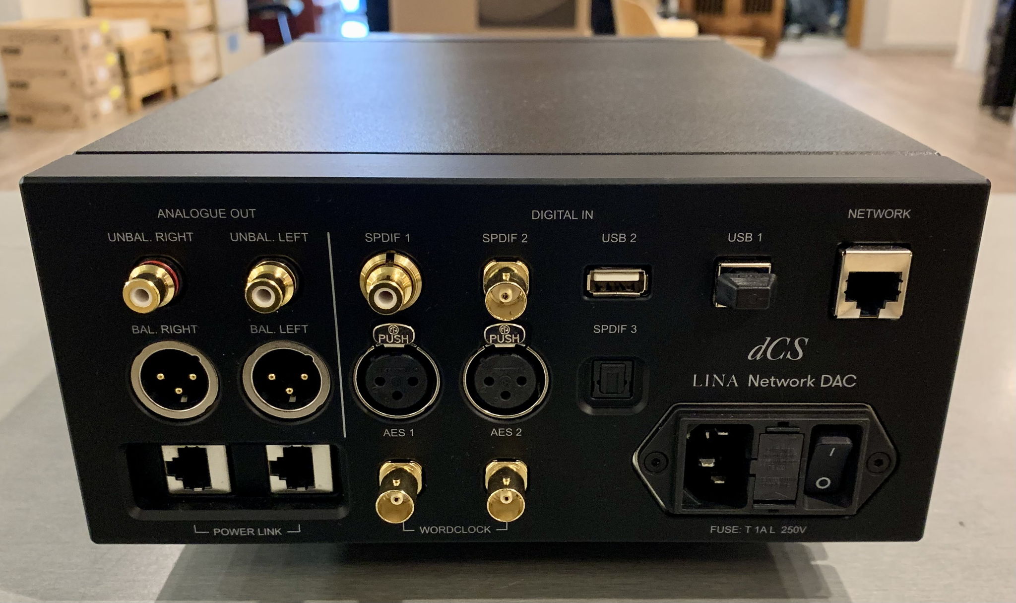 *DEMO* dCS LINA Network DAC | Black 4