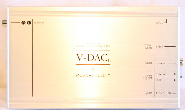 Musical Fidelity V-DAC II D/A Converter.