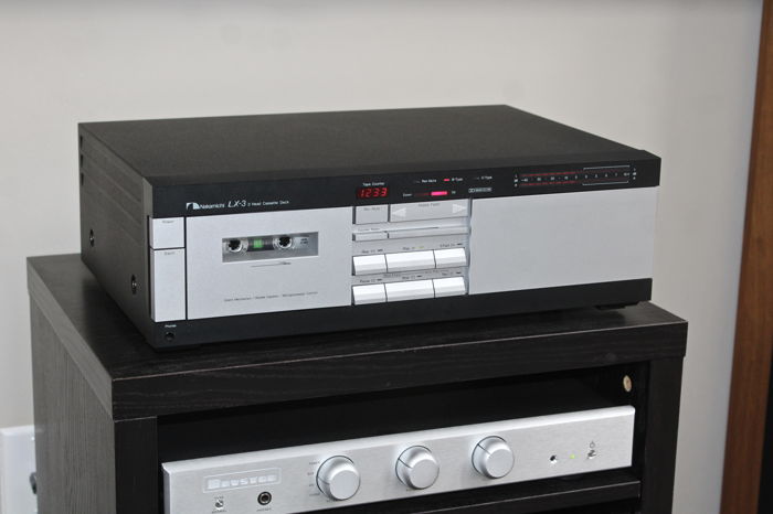Nakamichi LX-3 stereo cassette deck - WILLY HERMANN SER...