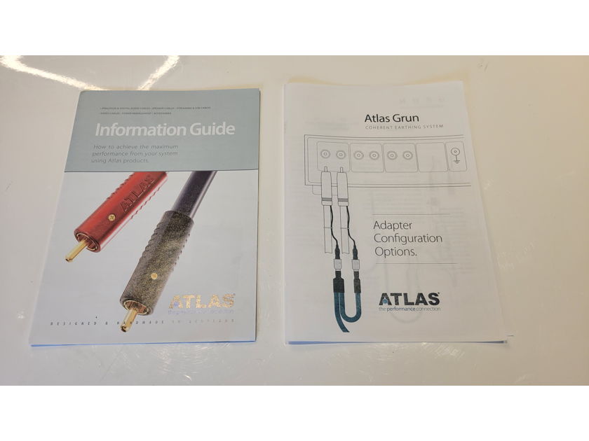Atlas Cables - Mavros Grun Ultra RCA - 1.5 Meters  - Customer Trade In!!! - 12 Months Interest Free Financing Available!!! BTC Now Accepted!!!