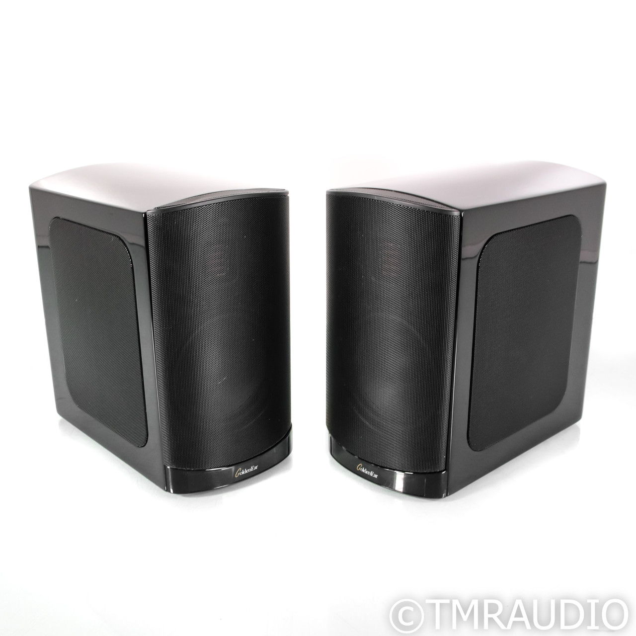 GoldenEar BRX Bookshelf Speakers; Black Pair (67347) 2