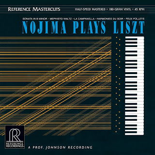 Nojima  Nojima Plays Liszt Reference Rcording 45 rpm