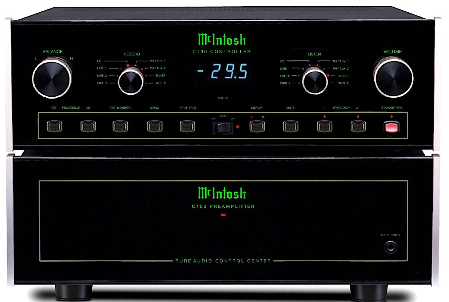 McIntosh C100 Preamplifier and Controller w/ Box/packin... 2