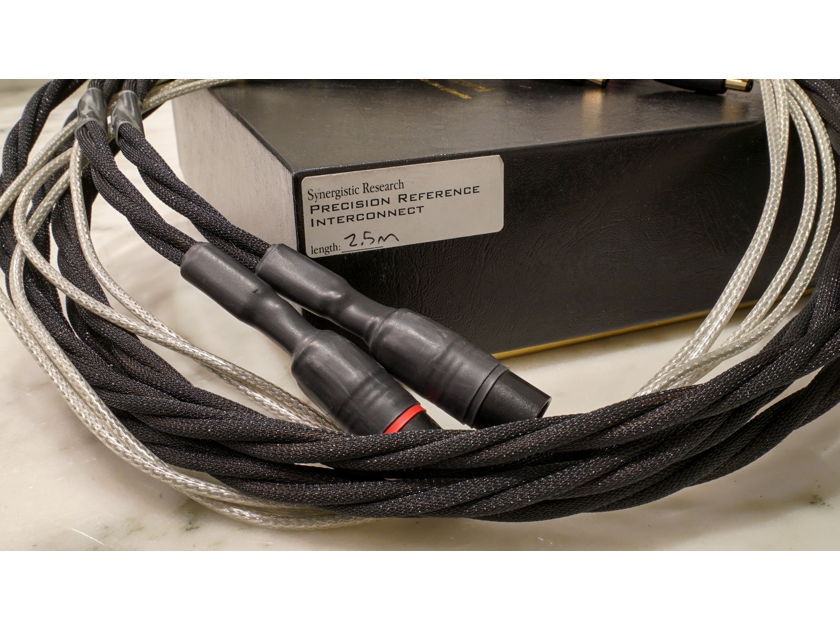 Synergistic Research Tesla Series Precision Reference Interconnect XLR 2.5m