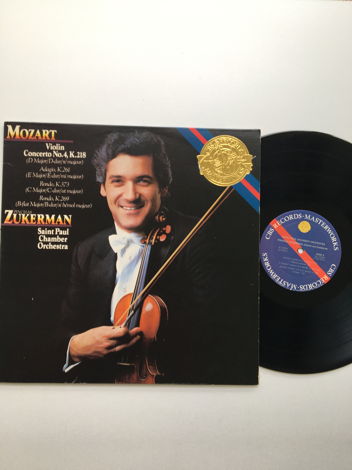 Mozart pinchas Zuckerman Saint Paul orchestra  Violin c...