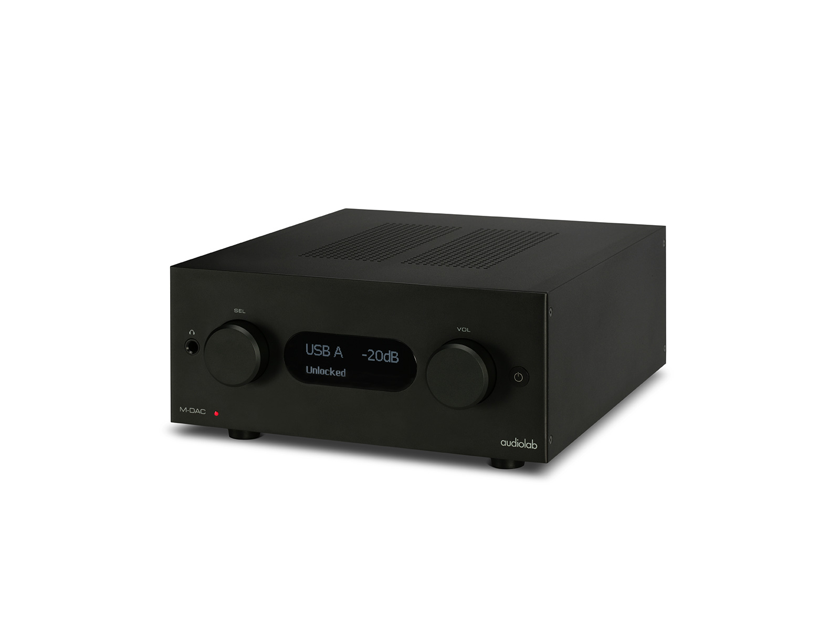 AUDIOLAB M-DAC PLUS DAC/Preamp (Black): Excellent DEMO; Full Warranty; 40% Off; Free Shipping