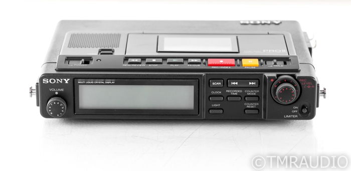 Sony TCD-D10 Pro II Vintage Portable DAT Recorder; TCDD...